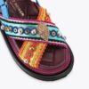 Orson Cross Scallop-sandaal Orson Cross Scallop-sandaal