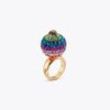 Pave Bubble Ring