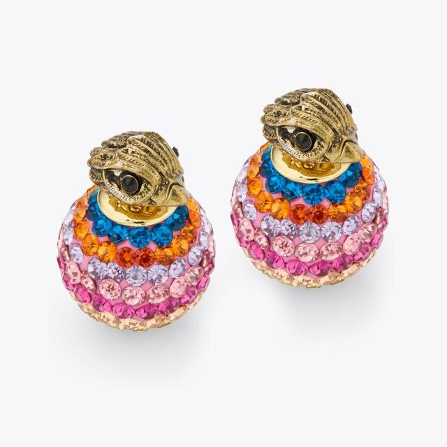 Pave Bubble Stud Oorbellen Pave Bubble Stud Oorbellen