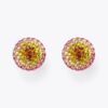 Pave Bubble Stud Oorbellen Pave Bubble Stud Oorbellen