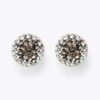 Pave Bubble Stud Oorbellen Pave Bubble Stud Oorbellen