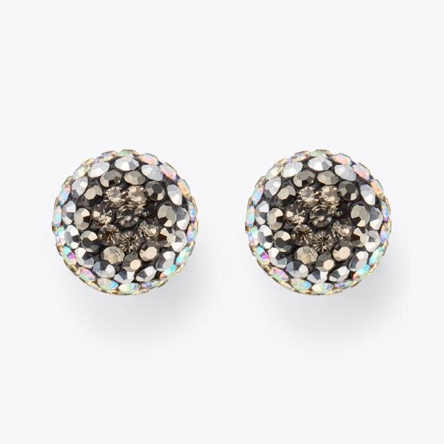 Pave Bubble Stud Oorbellen Pave Bubble Stud Oorbellen