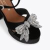 Platform sandalen met strik Platform sandalen met strik