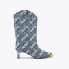 Regent Denim Western Boot