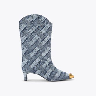 Regent Denim Western Boot