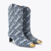 Regent Denim Western Boot