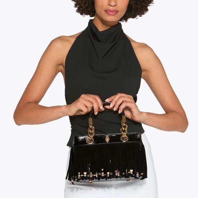 Square Kensington Fringe Bag Square Kensington Fringe Bag