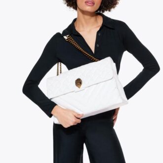 Xxl leren Kensington-tas
